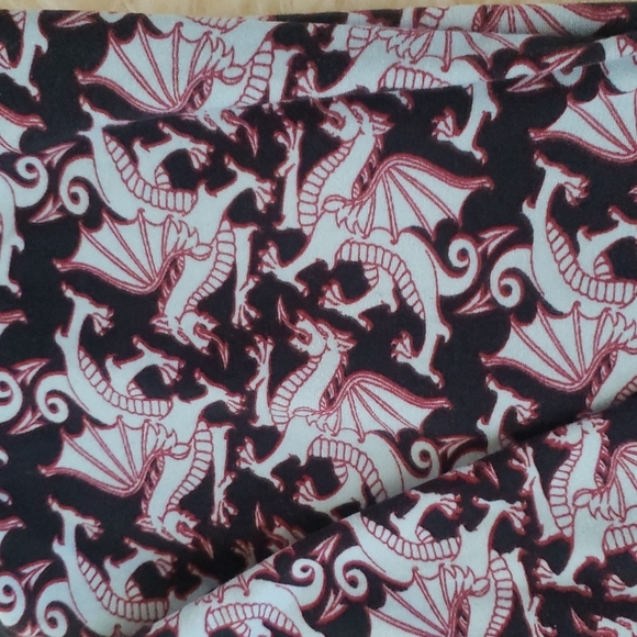 LLR - Black and Gray - Dragon/Griffin - One size - Picture 3 of 4